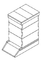 wood beehive plans