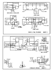 pt-17 replica model plane plans